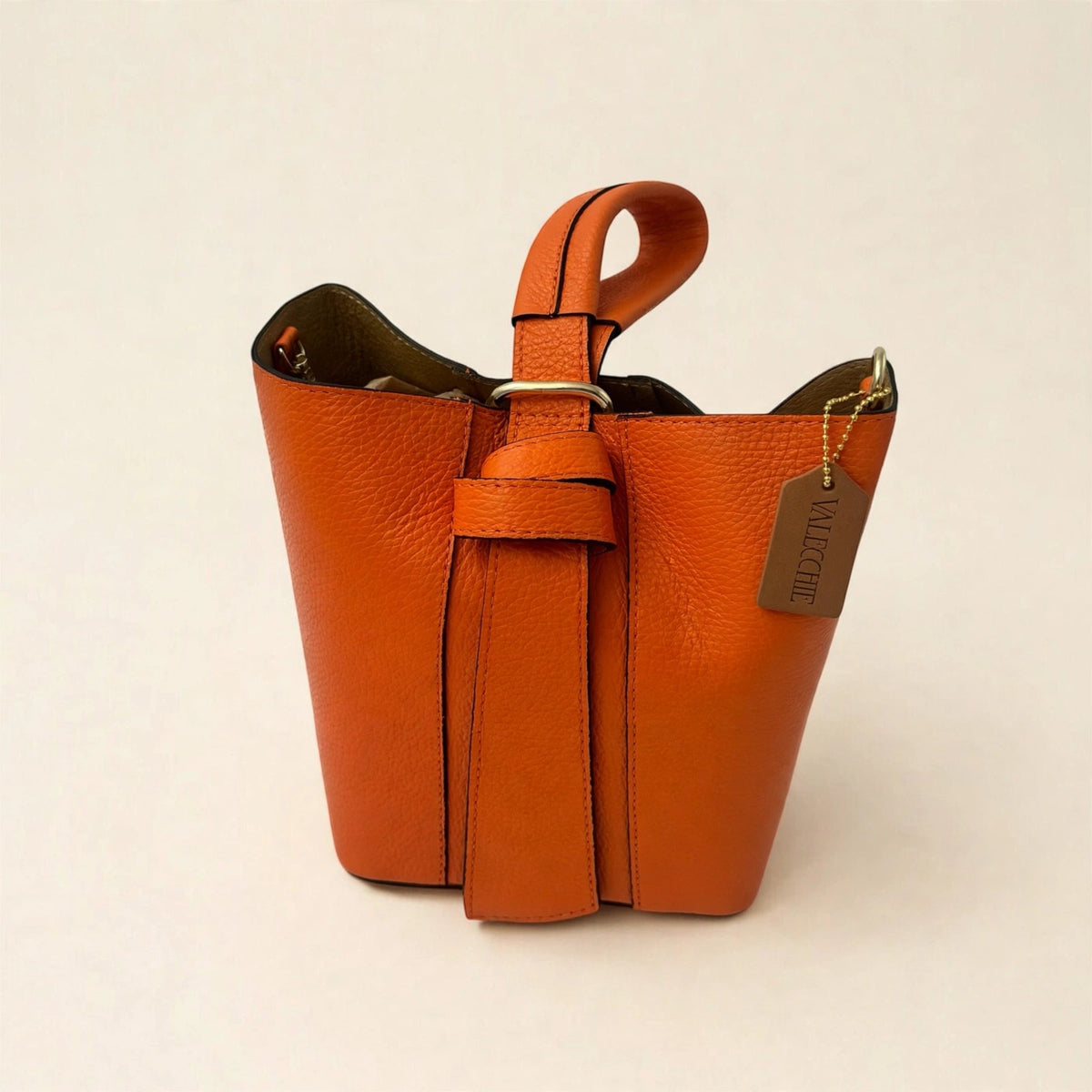 Roma in genuine Italian leather, studio shot